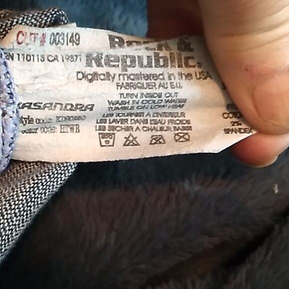 J38 Rock Republic Jeans KASANDRA SZ 25 - Picture 5 of 6